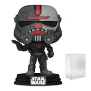 Funko Pop! Star Wars The Bad Batch Hunter #446 (Bundled with Pop Protector to Protect Display Box)