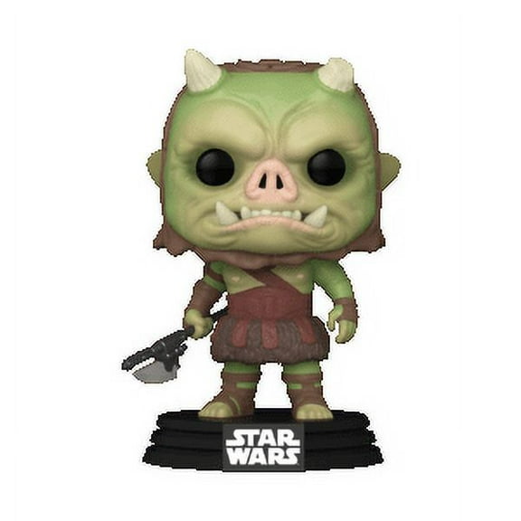 Funko Pop! Star Wars The Mandalorian Collectible Gamorrean Fighter Action Figure, 6.4" x 4.55"
