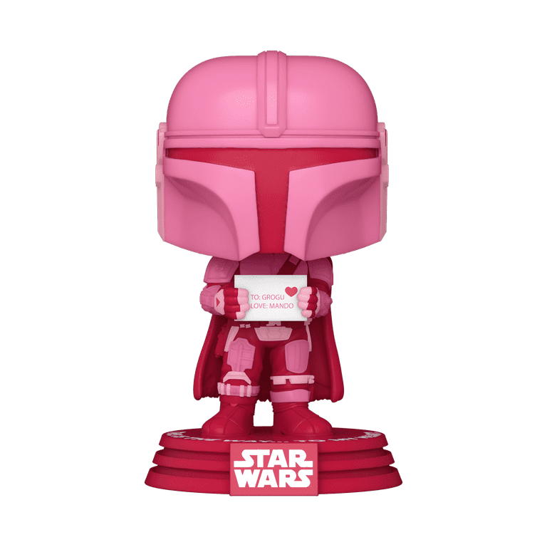 Funko Pop Star Wars Valentines Mandalorian Vinyl Bobblehead