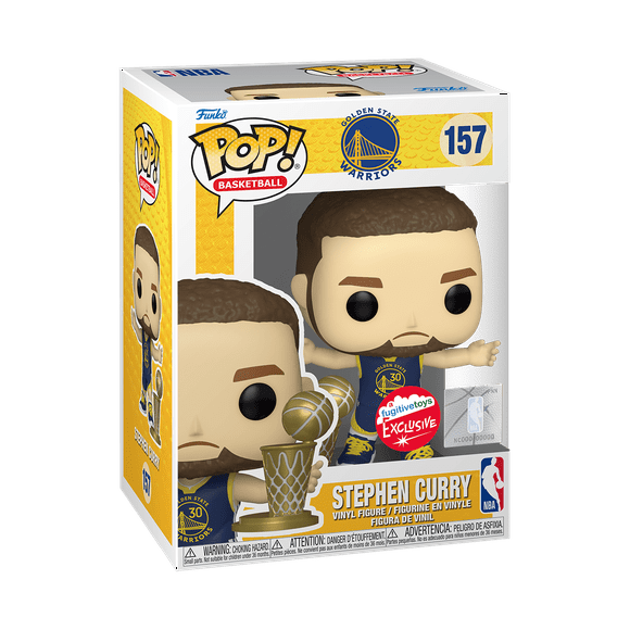 Funko Pop! Stephen Curry Championship Trophy Vinyl Figure
