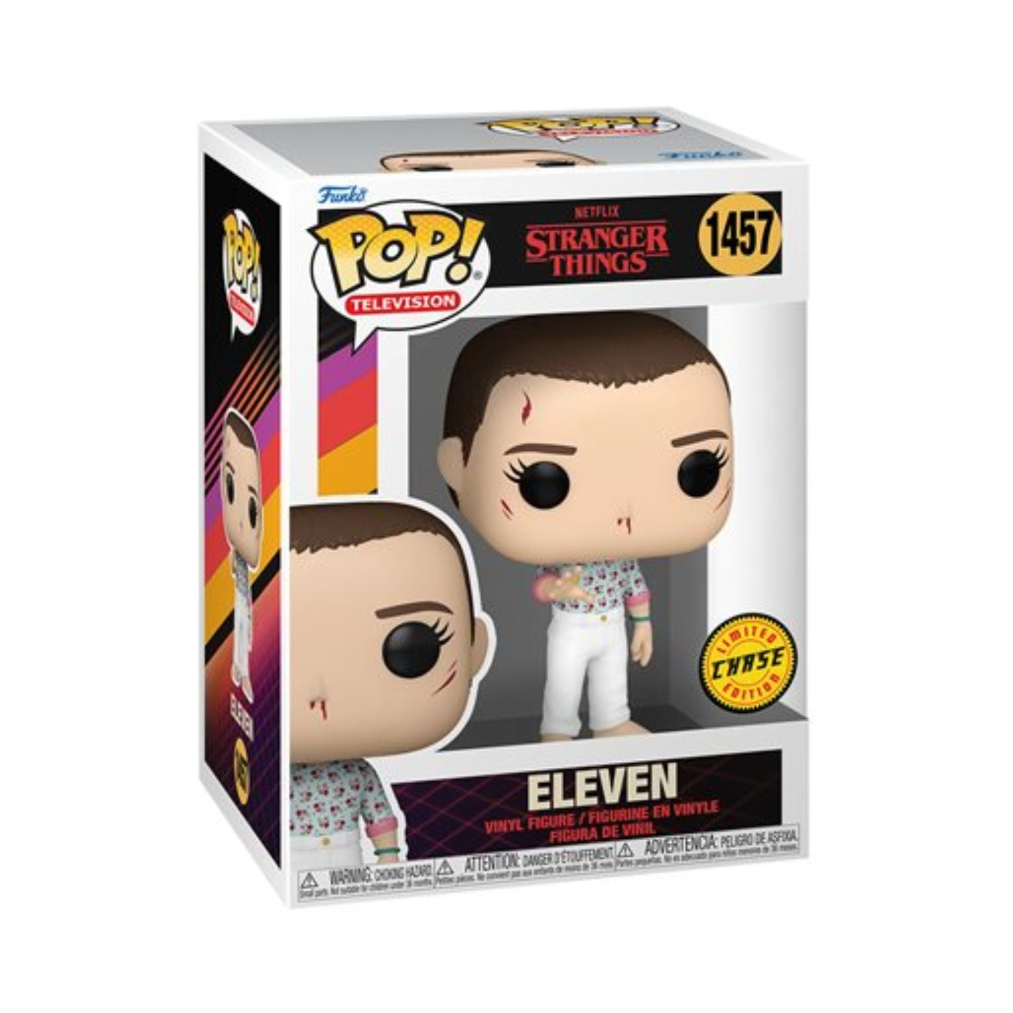 Funko Pop! Stranger Things: Bloody Eleven 1457 - Chase Limited Edition Vinyl Figure with Case
