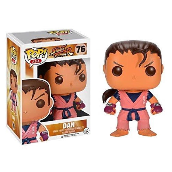 Funko Pop! Street Fighter Dan #76 SDCC 2016 Exclusive Vinyl Figure