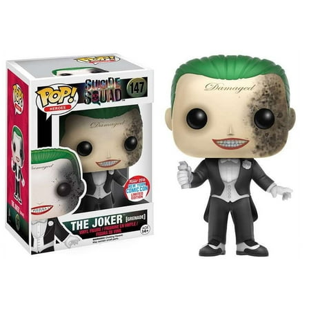 Funko POP Heroes Suicide Squad The Joker Grenade 147 Vinyl Figure