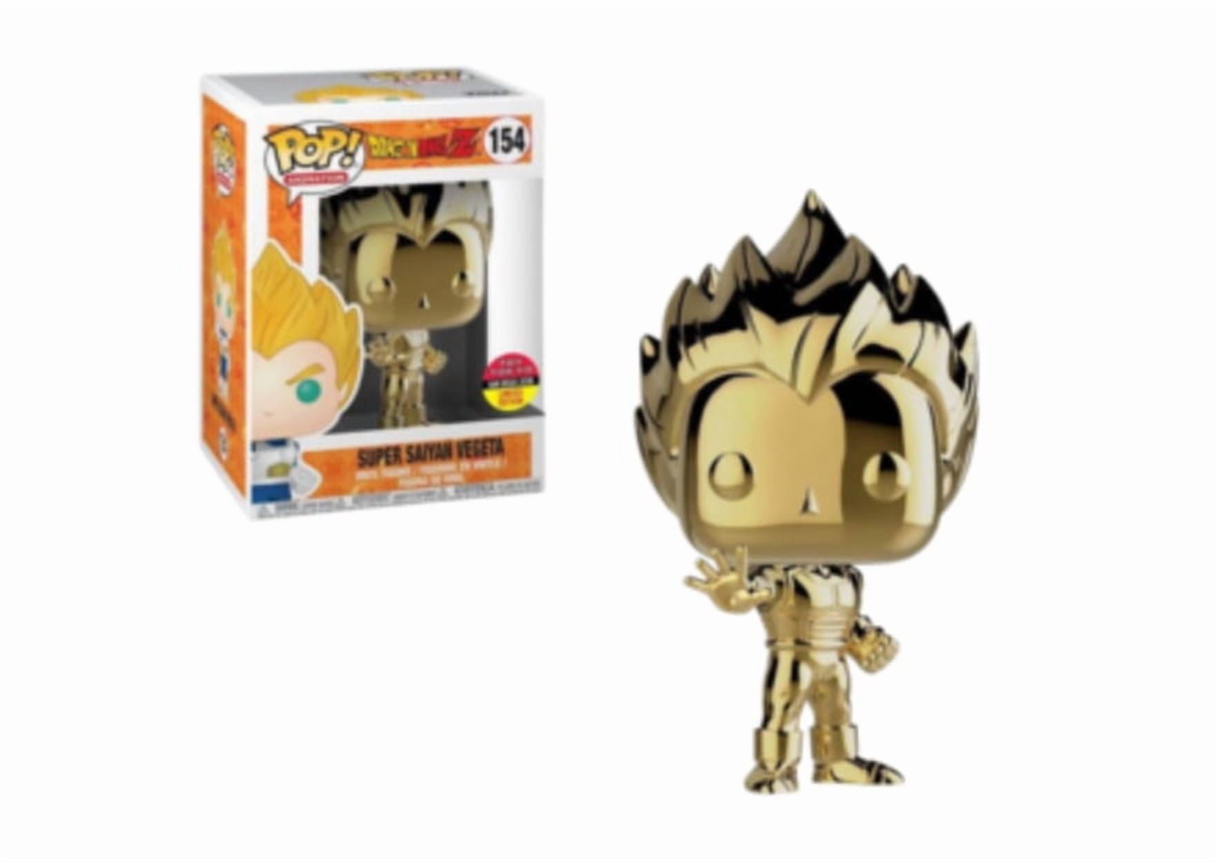 Funko Pop Originale DRAGON BALL Z 154 SUPER SAIYAN VEGETA CHROME BLEU