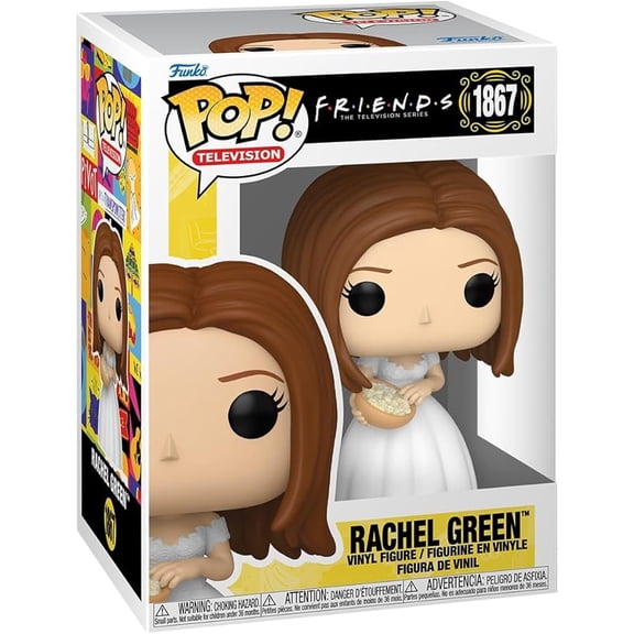 Funko Pop! TV: Friends - Rachel Green - Wedding Dress - Collectable Vinyl Figure - Gift Idea - Official Merchandise - Toys for Kids & Adults - TV Fans - Model Figure for Collectors and Display