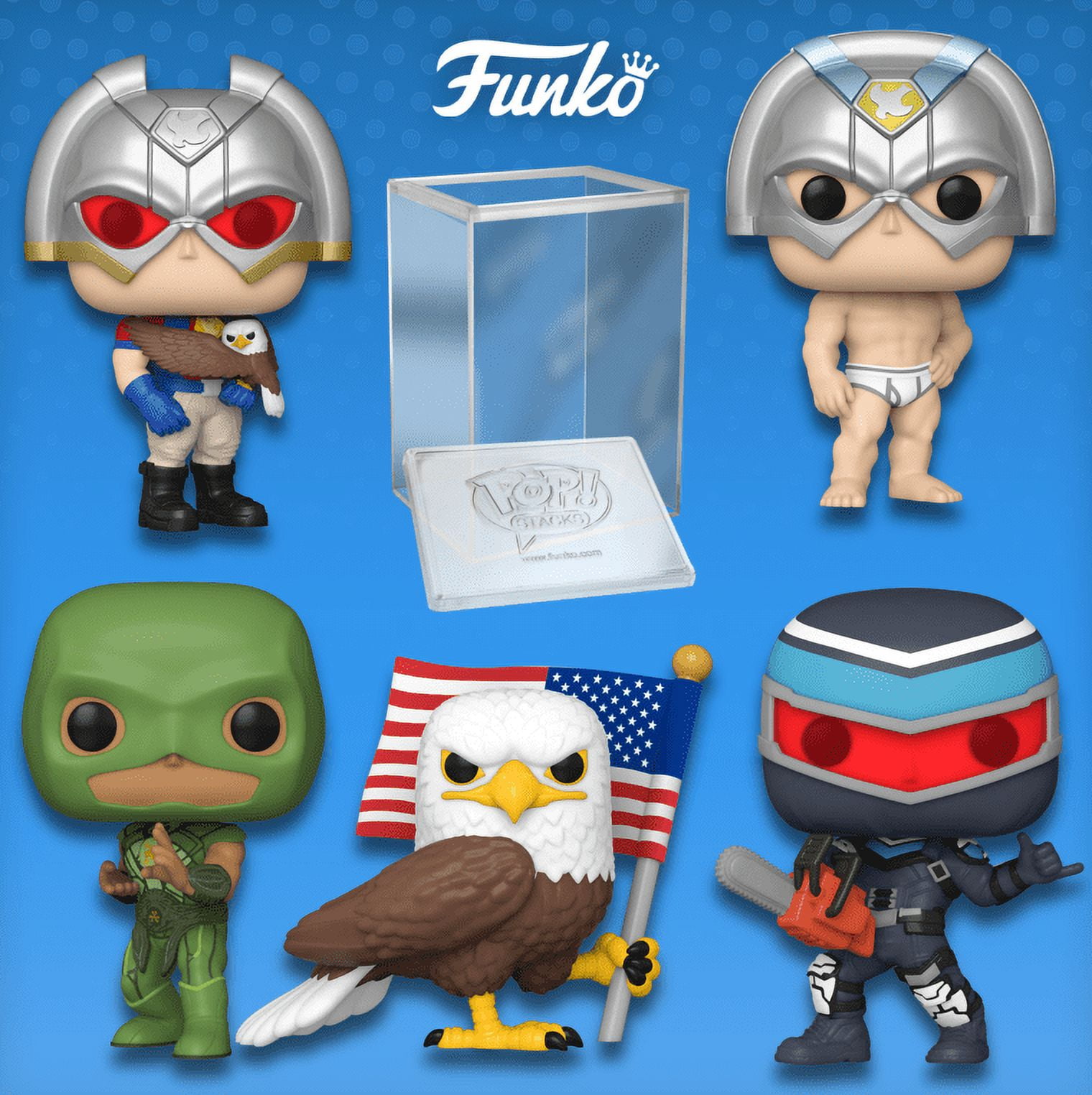 Funko Pop Tv Peacemaker Set Of 5 Vinyl Figures Peacemaker With