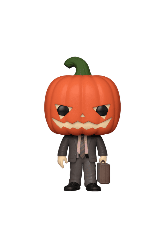 Pop! TV: The Office- Dwight with Pumpkinhead Vinyl Figure