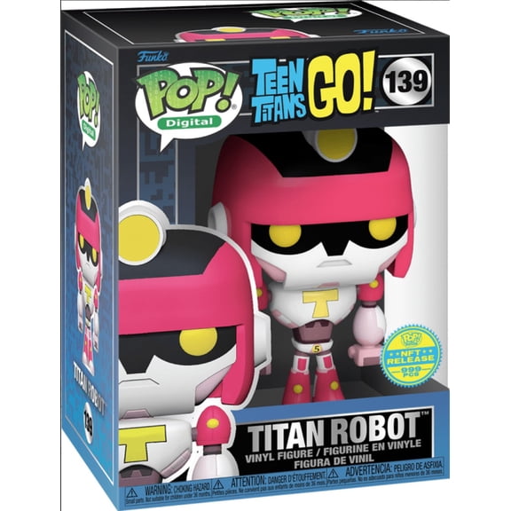 Funko Pop! Teen Titans Go! Titan Robot #139