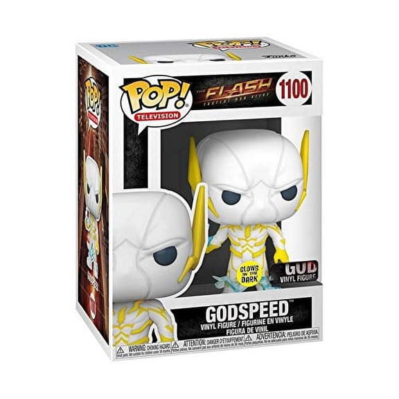 Funko POP Television The Flash 1100 Godspeed GITD Exclusive