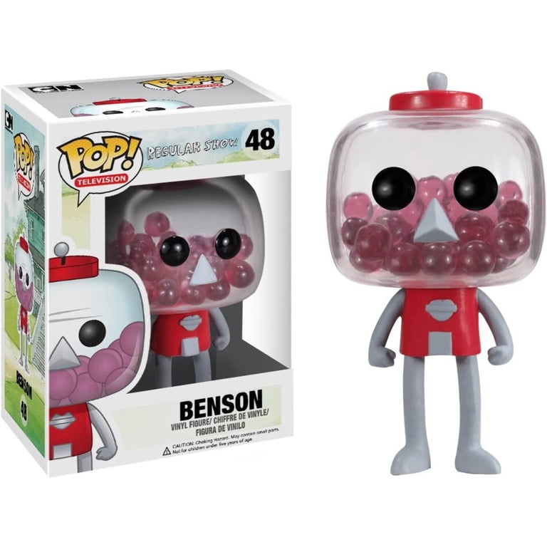 Funko POP Television Benson Regular Show Vinyl Figure - Walmart.com