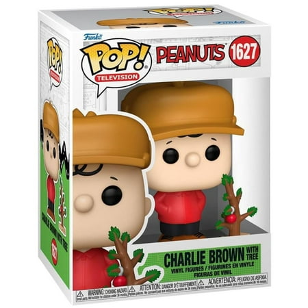 Funko Pop!-Television-Peanuts-Charlie Brown With Tree #1627