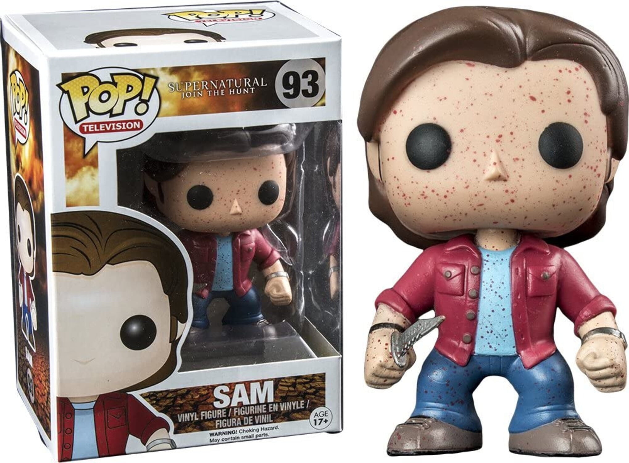 Funko Pop! Television Sam Winchester Bloody #93 Supernatural