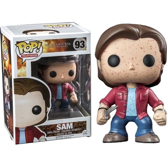 Funko Pop! Television Sam Winchester Bloody #93 Supernatural ConventionExclusive.com Exclusive
