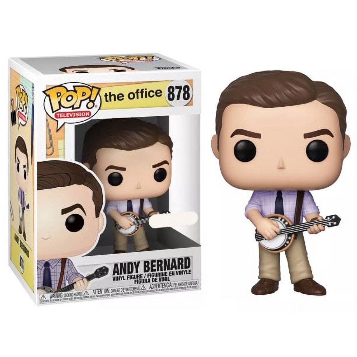 Funko Pop! Television The Office Andy Bernard With Banjo Exclusive Figure #878 - image 1 of 1