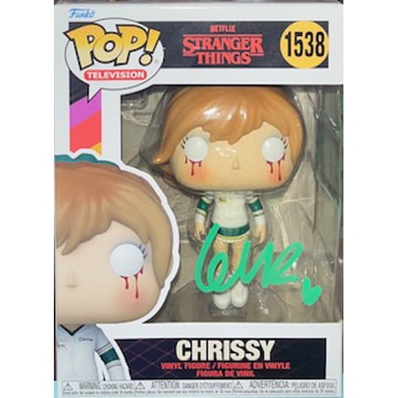 Funko Pop! Television Vinyl Figure Chrissy Stranger Things Signed #1538