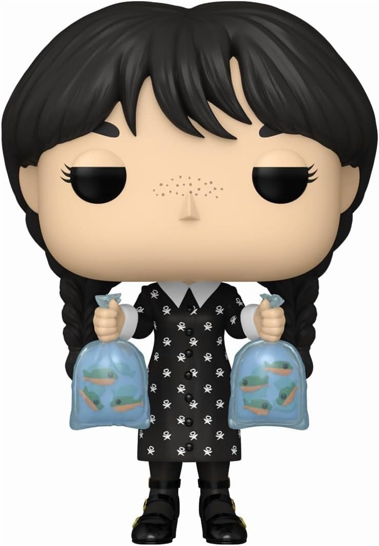 Funko Pop! Television: Wednesday - Wednesday Addams With Piranha Bags 9500 Limited Edition Vinyl Figure #1814