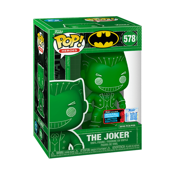Funko Pop! The Joker (Green Blueprint Deco) with Pop! Protector