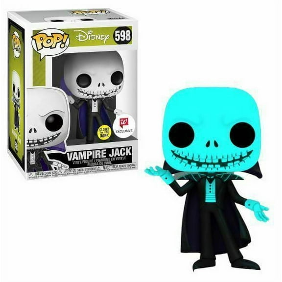 Funko Pop The Nightmare Before Christmas Vampire Jack Glow #598