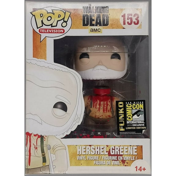Funko Pop The Walking Dead 2014 SDCC Exclusive Bloody Headless Hershel Greene #153