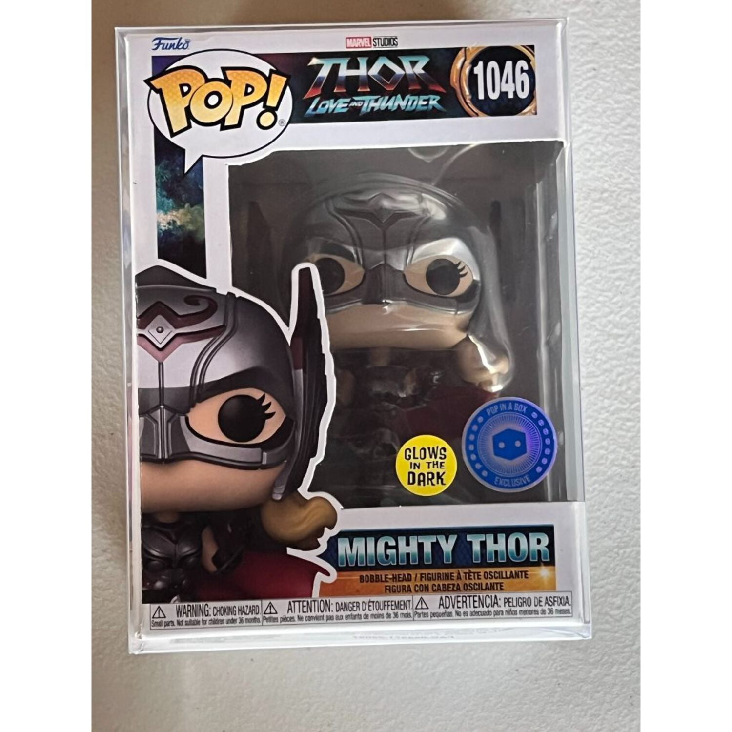 1046 Mighty Thor - Glow - Marvel Thor Love Thunder Funko POP