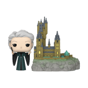 Funko Pop! Town Vinyl Figure Harry Potter Chamber of Secrets 20th Anniversary Minerva McGonagall & Hogwarts School of Witchcraft and Wizardry