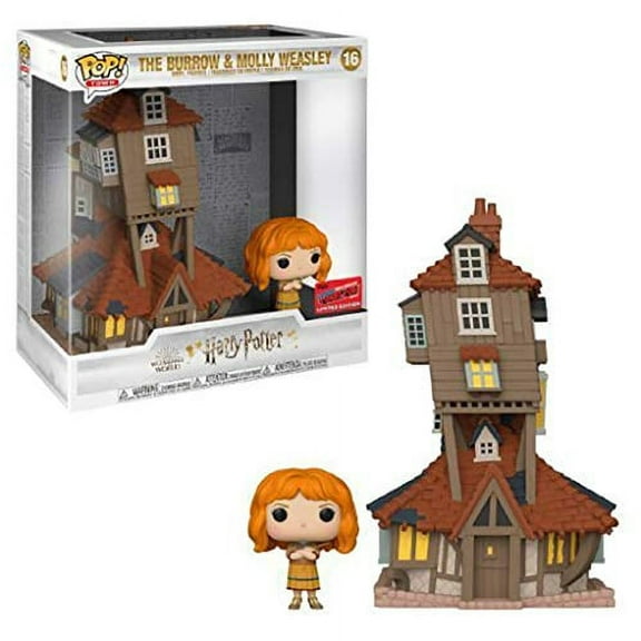 Funko Pop! Town: Harry Potter The Burrow and Molly Weasley Funko Pop! Vinyl Figure 2020 Fall Convention