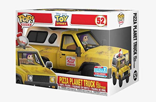 Funko Pop! Toy Story Figures, Pizza Planet Truck & Buzz Lightyear