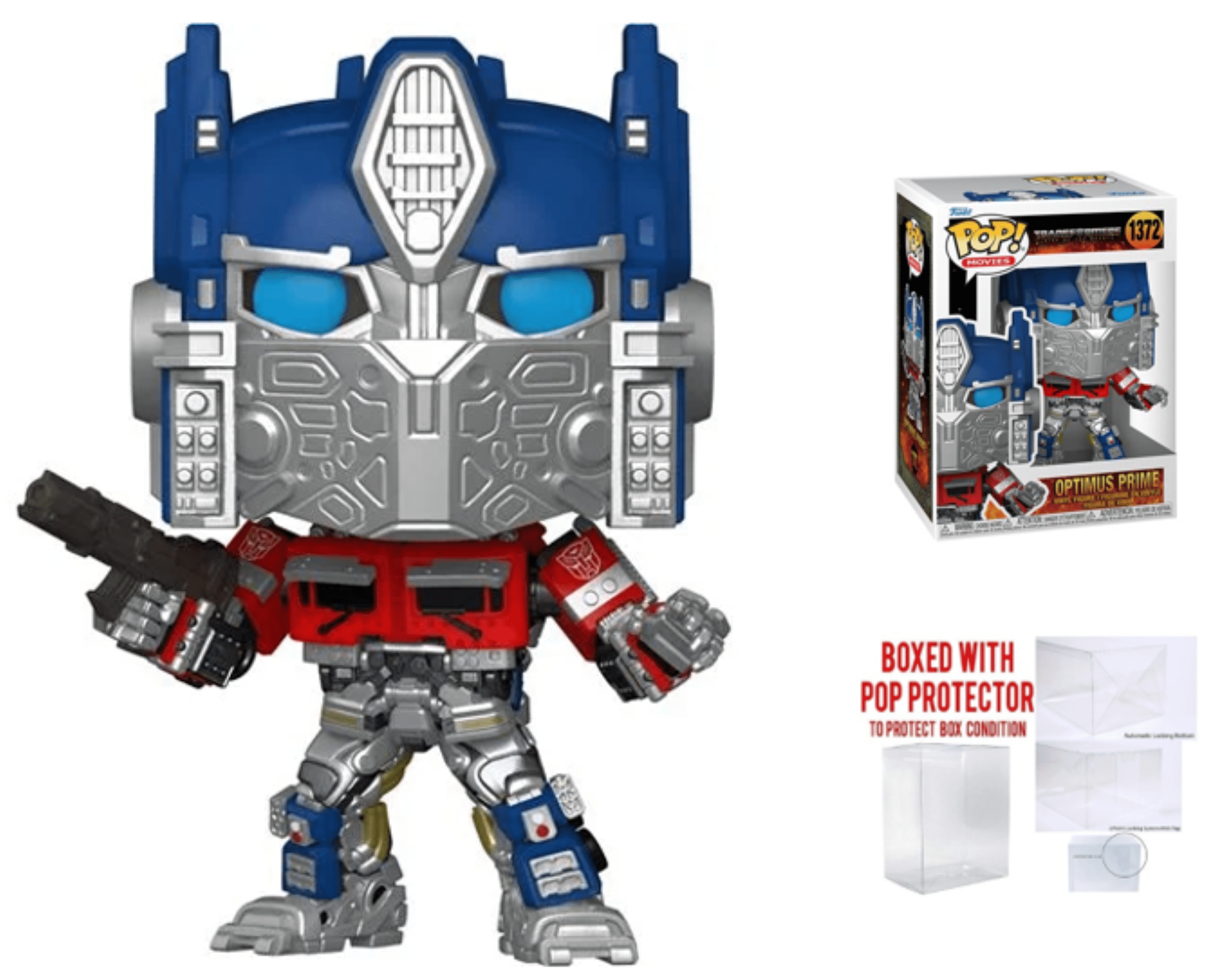Amazon.com: Funko Hikari: Transformers - Optimus Prime Clear