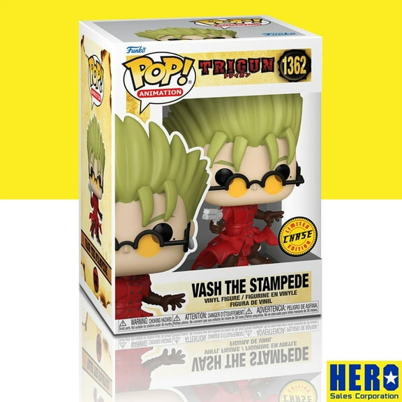 Funko Pop Trigun Vash the Stampede #1362 CHASE
