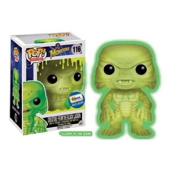 Funko Pop! Universal Monsters Glow In The Dark Creature From the Black Lagoon Vinyl Figure w/ Glow Splatter Box Exclusive