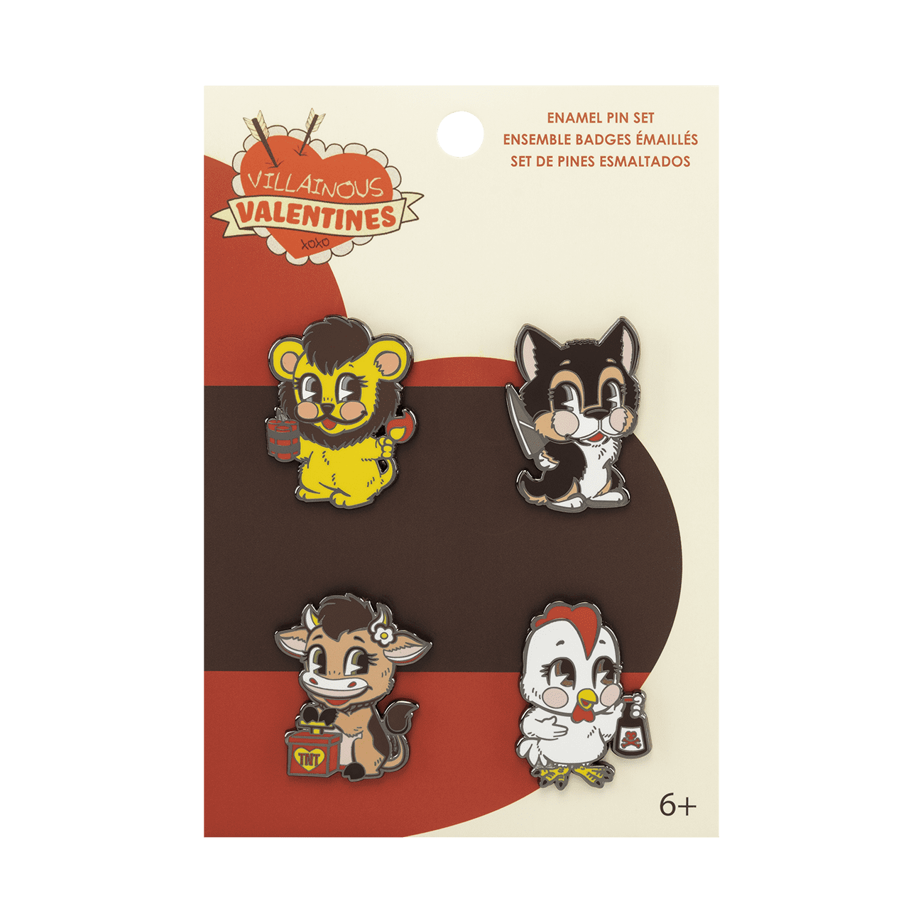 Funko Pop! Villainous Valentines – Raccoon Vinyl-Figur, 9 Cm, Sammlerstück