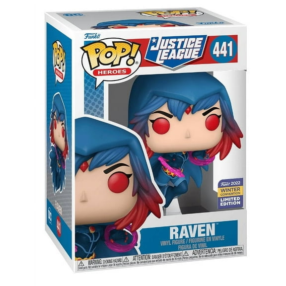 Funko Pop! Vinyl: DC Universe - Raven (Winter Convention) - Amazon CCXP (Bcc) Funko (Exclusive) #441