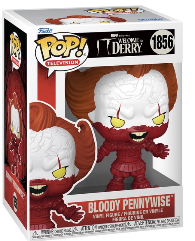 Funko Pop Vinyl Figure 1856 Bloody Pennywise IT: Welcome to Derry