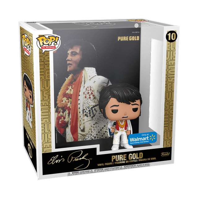 Funko Pop! Vinyl Figure Albums: Elvis - Pure Gold - Walmart Exclusive
