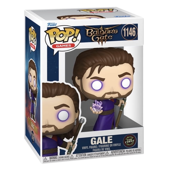 Funko Pop Vinyl Figure Gale Baldur's Gate Chase Variant