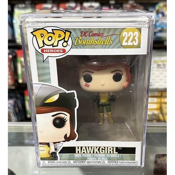 Funko Pop Vinyl Heroes - DC Comics Bombshells - Hawkgirl 223 w/ Case