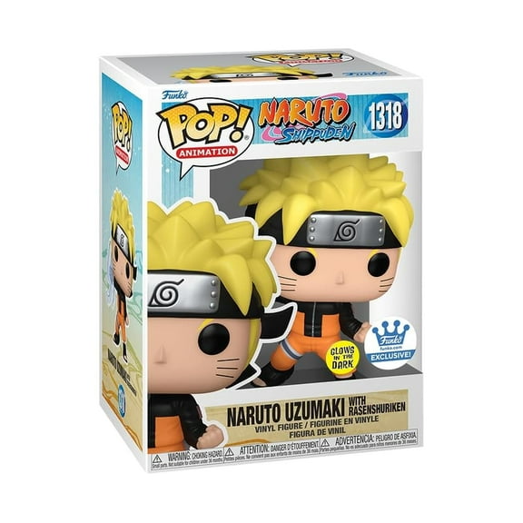 Pop! Vinyl: Naruto Shippuden - Naruto Uzumaki with Rasengan (Glow) #1318
