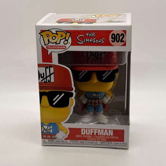 Funko Pop! Vinyl: The Simpsons - Duffman #902 Vinyl Figure