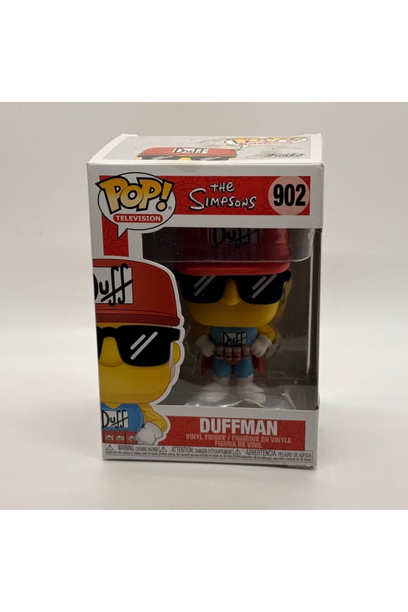 Pop! Vinyl: The Simpsons - Duffman #902 Vinyl Figure