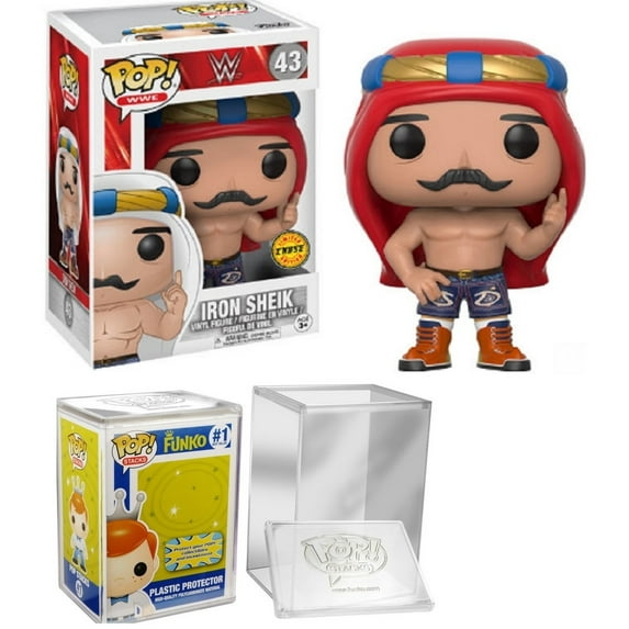 Funko Pop WWE Iron Sheik Chase w/ Pop Protector
