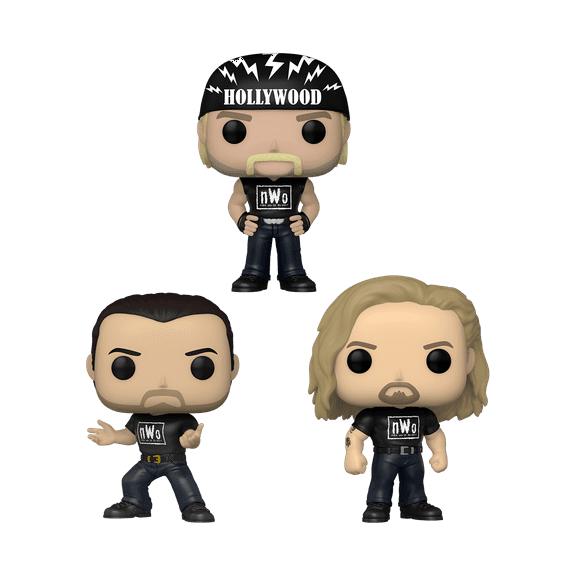 Funko Pop! WWE New World Order Vinyl Figures, 4", 3 Count
