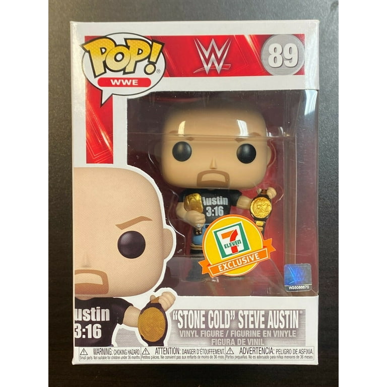 Funko POP! WWE Stone Cold Steve Austin #89 [Two Belts