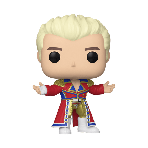 Funko Pop! WWE: WM38 Cody Rhodes (Metallic) Vinyl Figure (Walmart Exclusive)