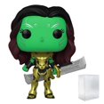 thumbnail image 1 of Funko Pop! What if..?: Gamora with Blade of Thanos #970 (Bundled with Pop Protector), 1 of 6