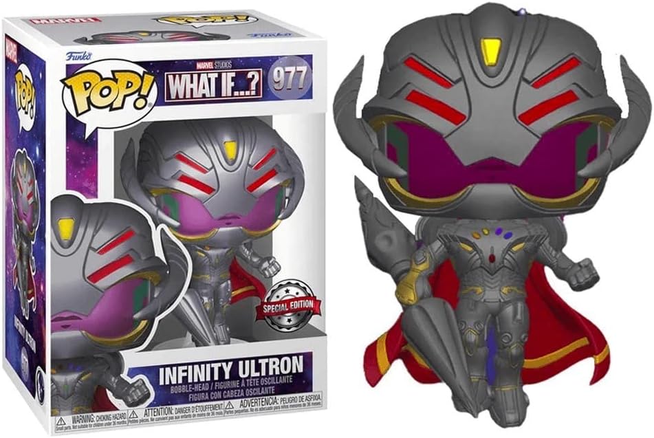 Funko Pop! What if Infinity Ultron with Javelin Weapon Exclusive 977 ...