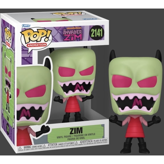 Funko Pop Zim Nickelodeon Invader Zim Vinyl Figure