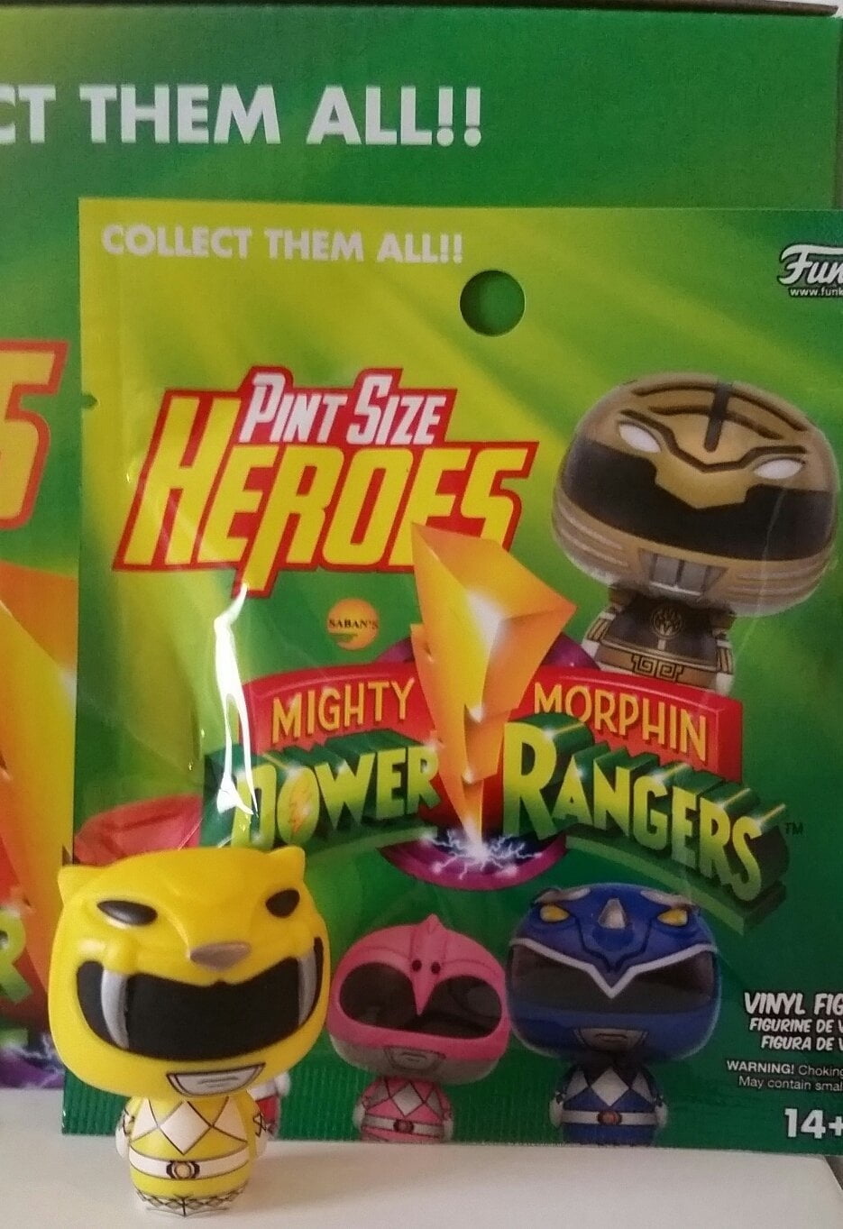 Funko Power Rangers Pint Size Heroes - Yellow Ranger - Walmart.com