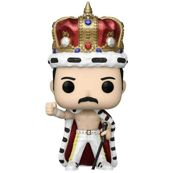 Funko Queen POP! Rocks Freddie Mercury Vinyl Figure (King, Diamond Collection)