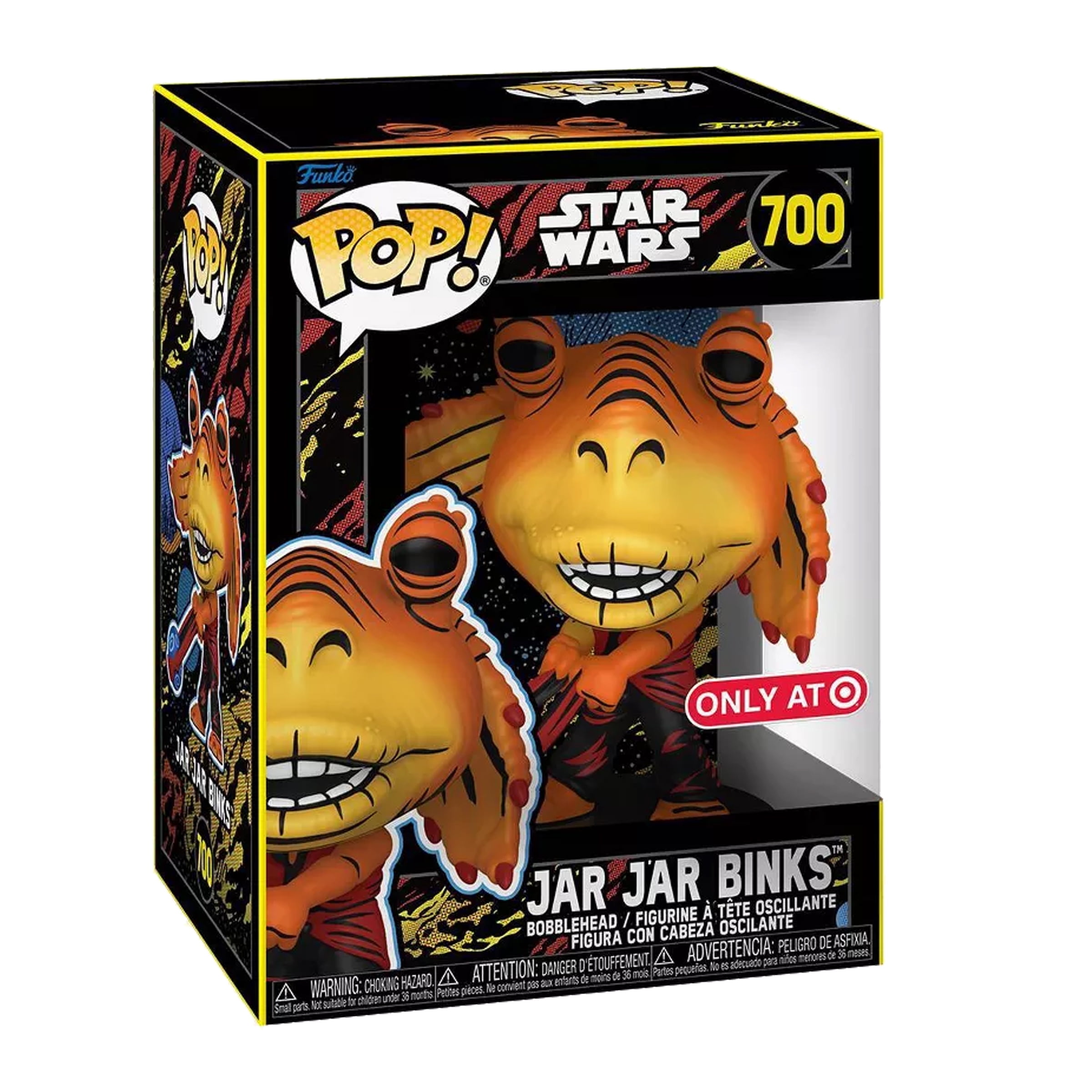Funko pop jar jar ジャージャー Funko Retro Jar Jar Binks Pop! Vinyl Bobblehead Limited