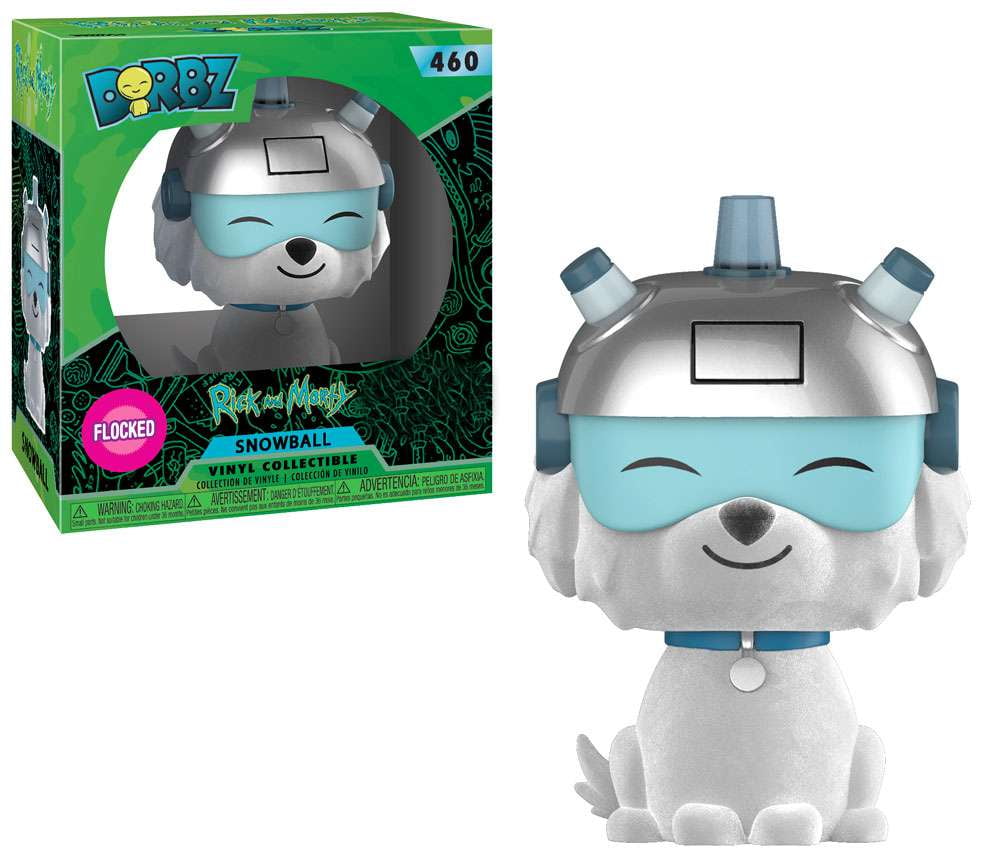 Funko Rick & Morty Dorbz Snowball Vinyl Figure [Flocked] - Walmart.com
